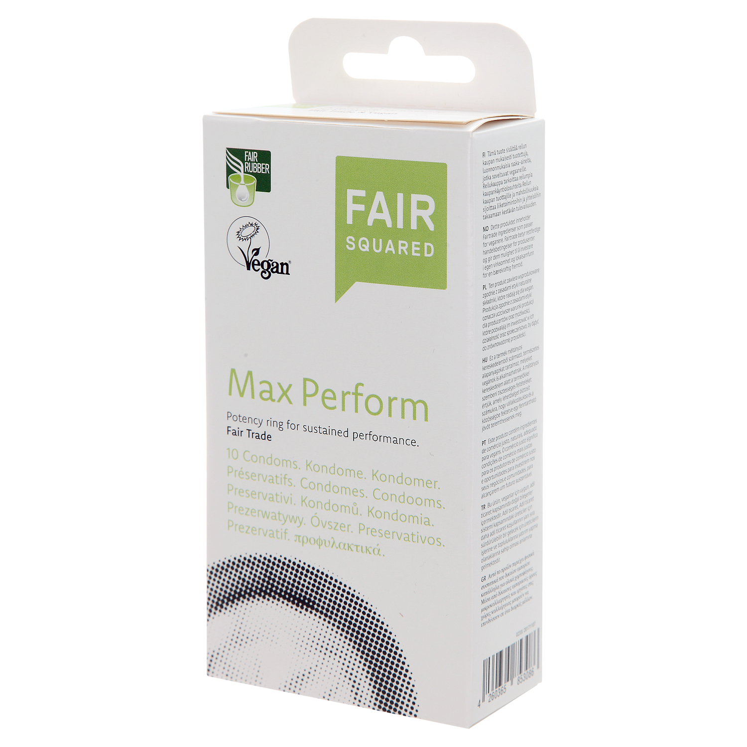 Fair Squared Kondom Max Perform vegan 10 Stk
