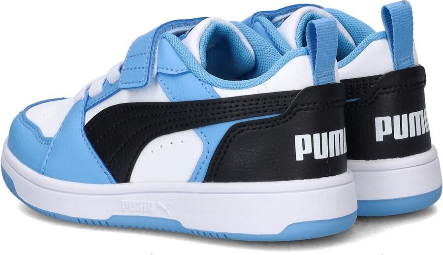 PUMA Rebound V6 Lo AC+ PS Unisex Sneakers Team Light Blue- Black- White