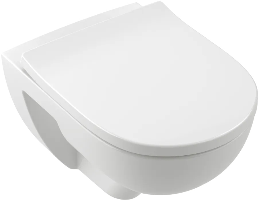 Geberit UP320 met Plieger frame toiletset met Villeroy & Boch O.novo randloos toilet met TwistFlush en softclose zitting
