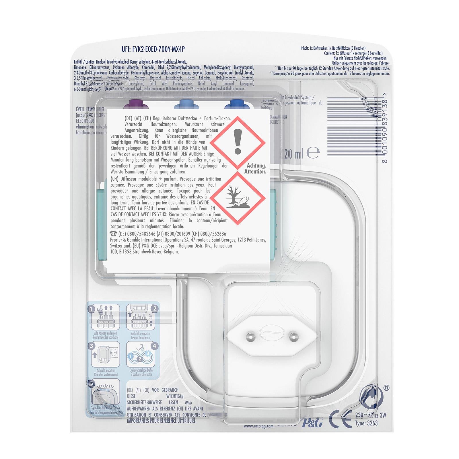 Febreze 3Volution Duftstecker Lenor Aprilfrisch