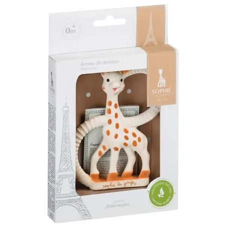 Sophie la Girafe Beißring weich, weiß