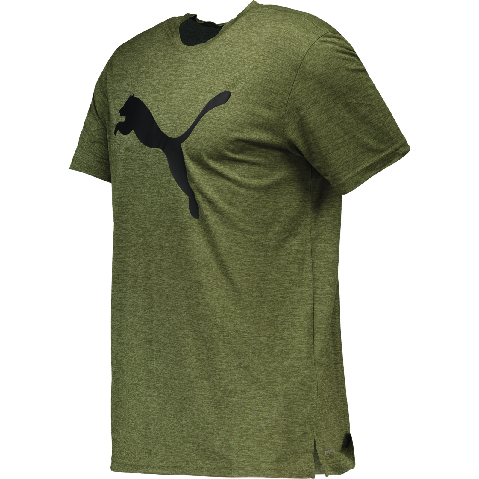 Puma Herren-T-Shirt Heather Cat XL, olive