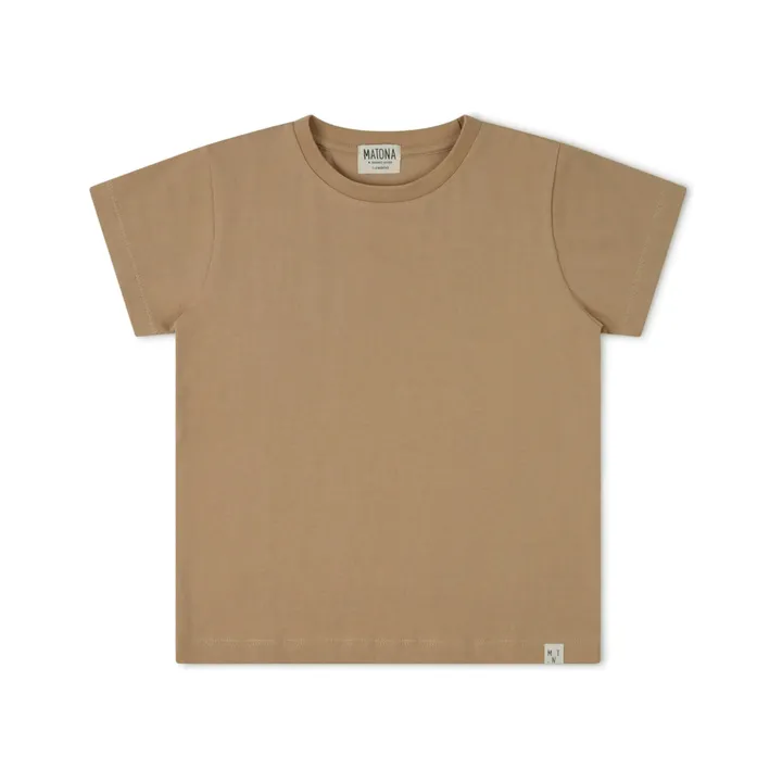 Matona T-Shirt Coton Bio | Camel