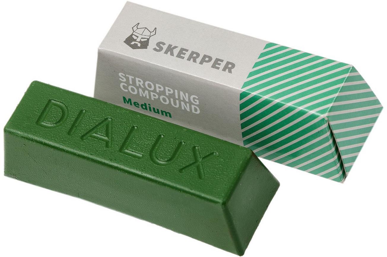 Skerper stropping compound medium, green