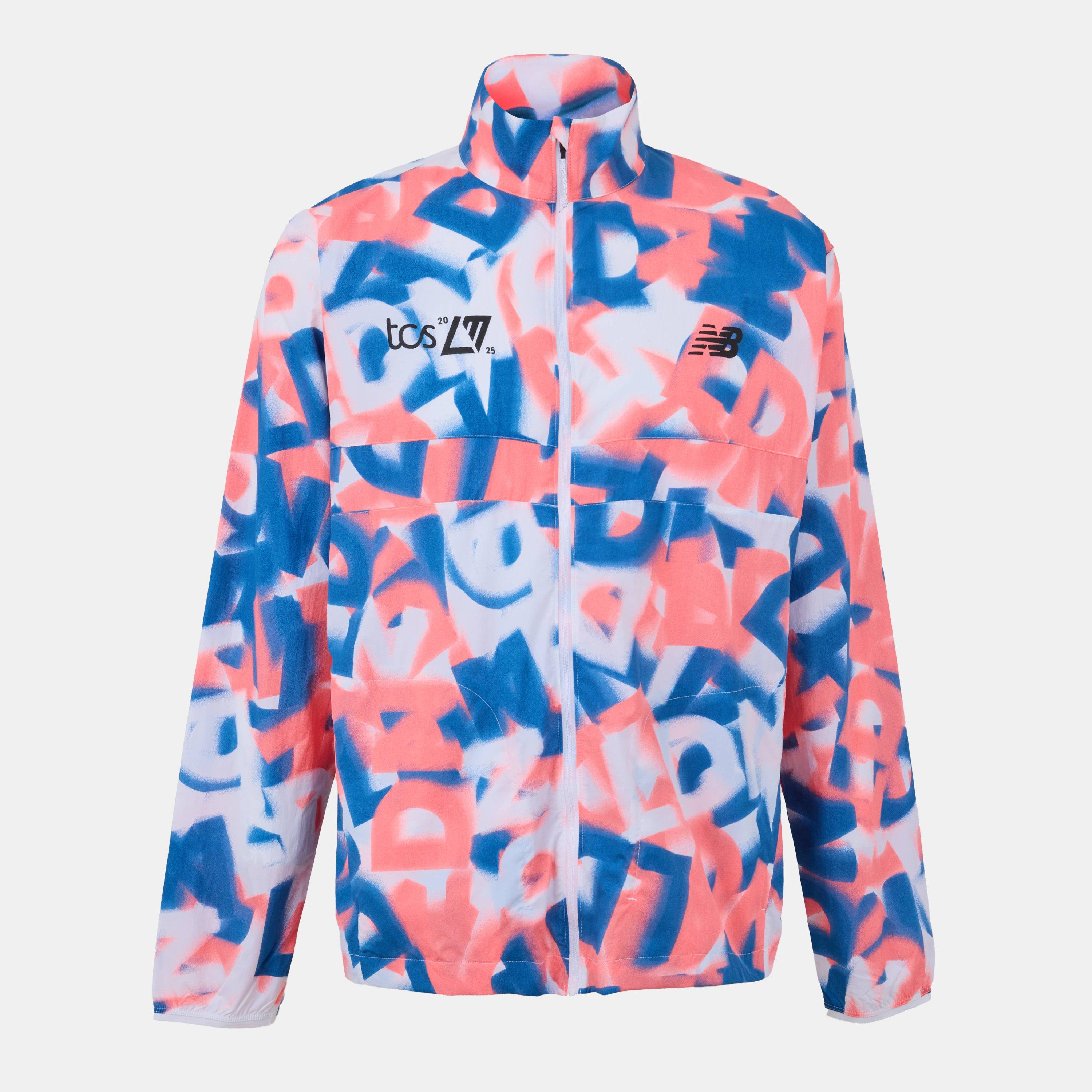 New Balance Athpackjk Mlt Smal Running Jacket Mens
