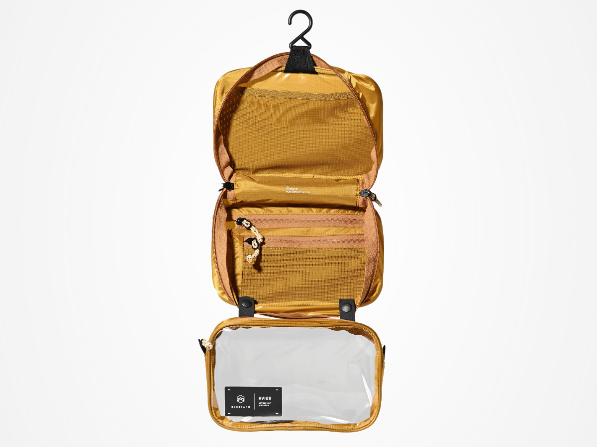 Nordkamm Avior Ultralight toilettas - Yellow