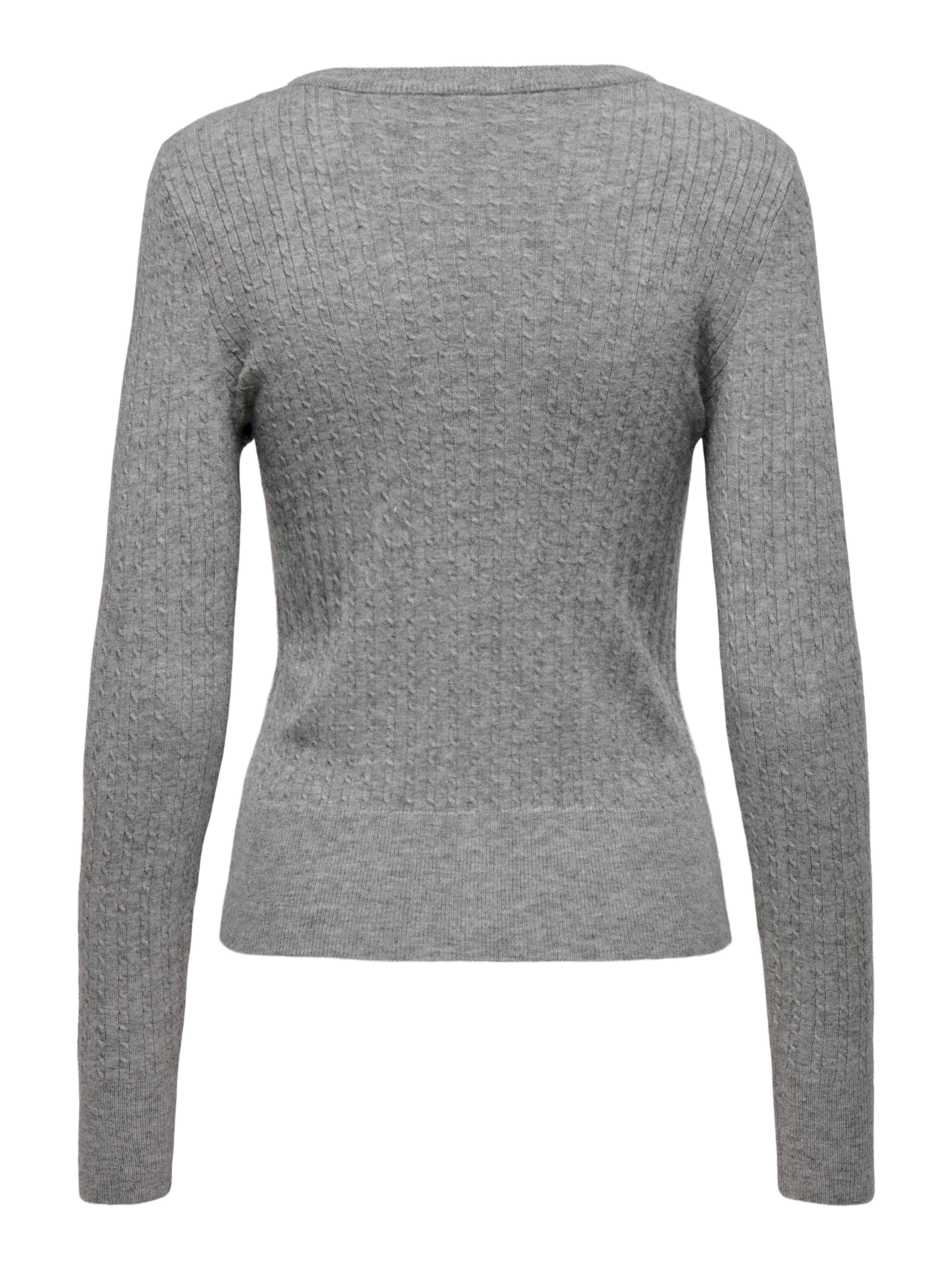 ONLLEA Strickpullover Medium Grey Melange