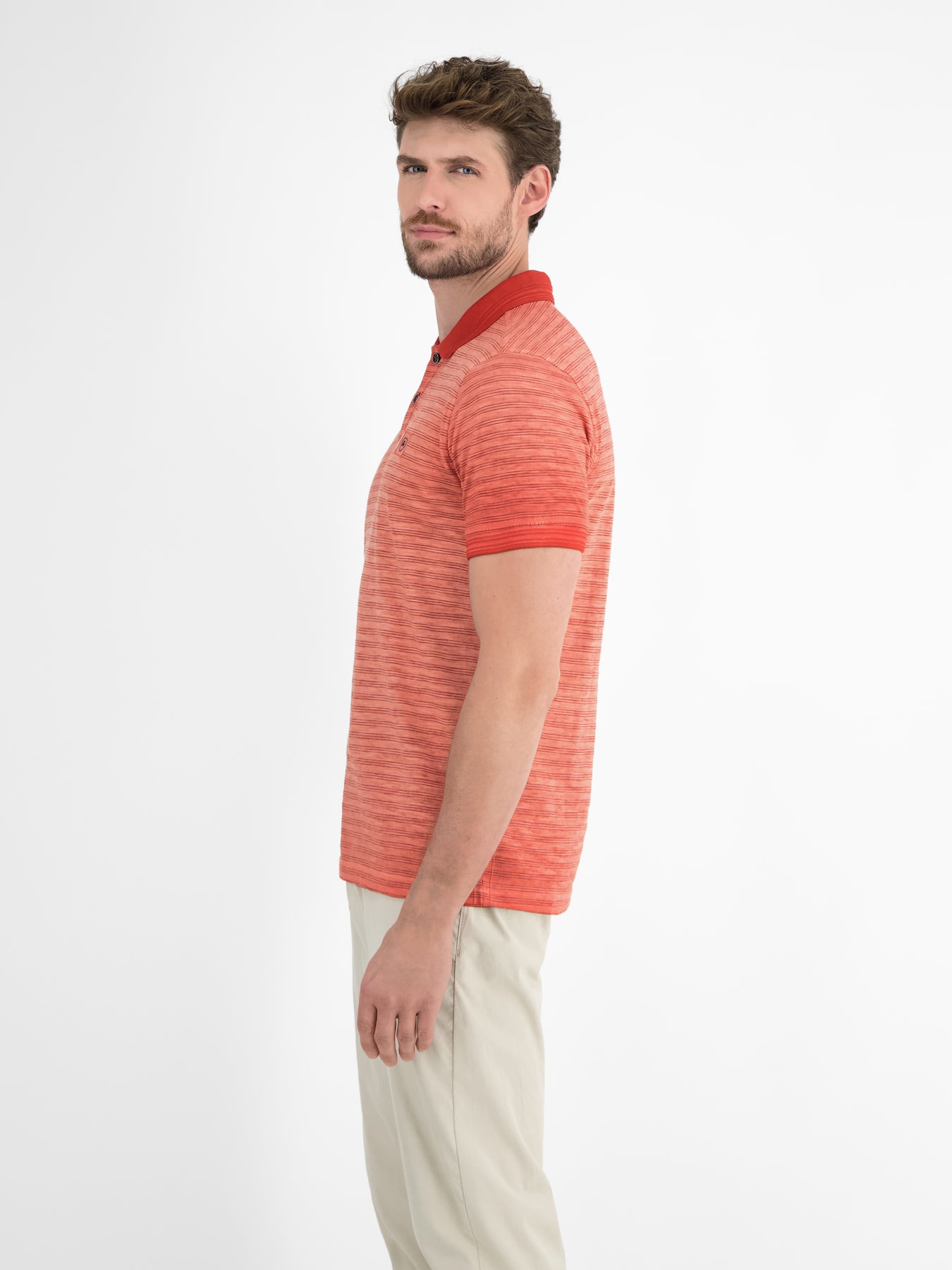 Gestreiftes Poloshirt für Herren