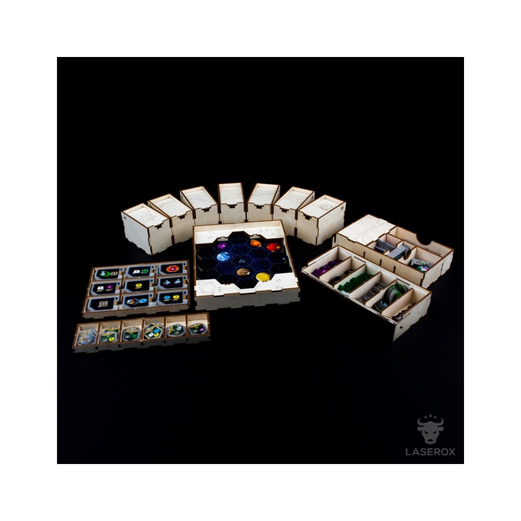 Rangement pour Boîte LaserOx - Terra Mystica : Projet Gaia