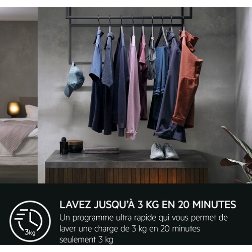Lave-linge hublot Aeg Slim LSR6E7474EA 7 kg