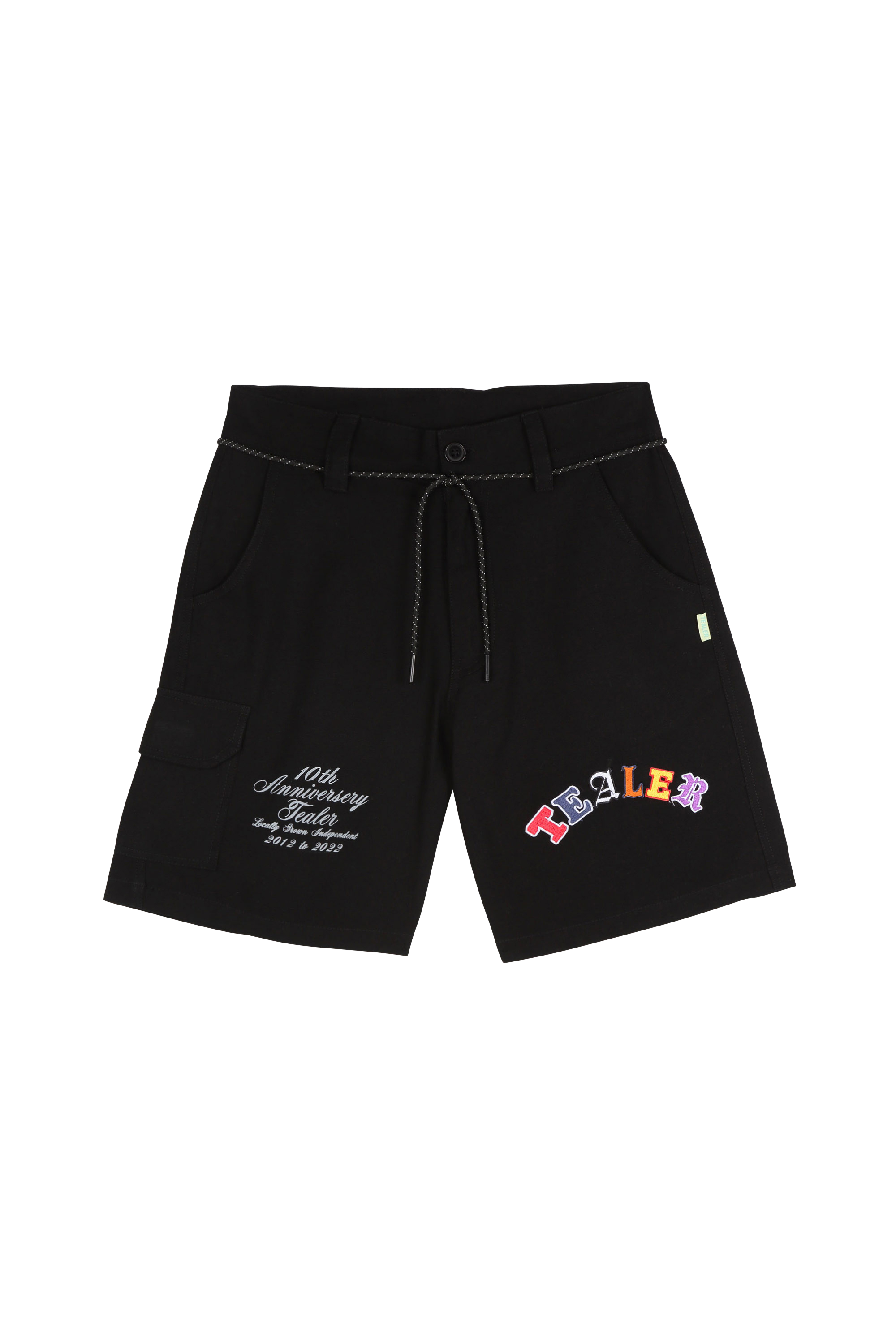 TEALER Short SHORT 10TH ANNIVERSARY Noir