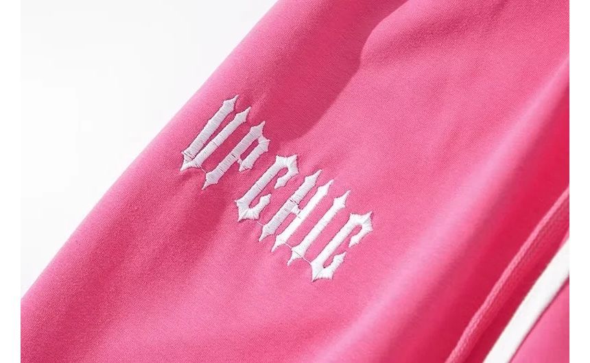 Reknovine - Baggy joggingbroek met trekkoord en letters