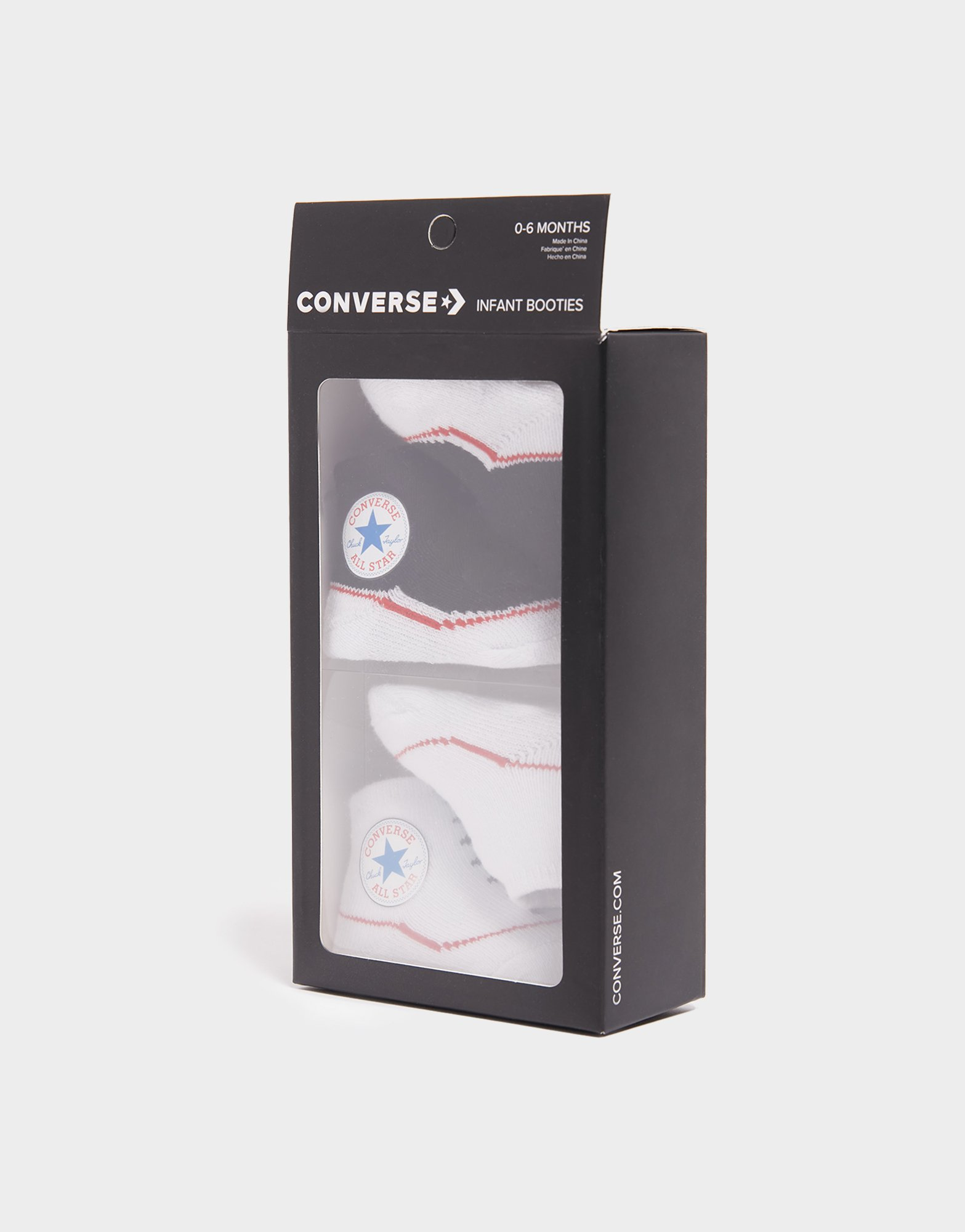 Converse 2 Paires de Chaussettes Chuck Bootie Bébé