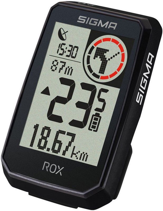 SIGMA - ROX 2.0 - Draadloze Fietscomputer - Zwart - GPS en Navigatie