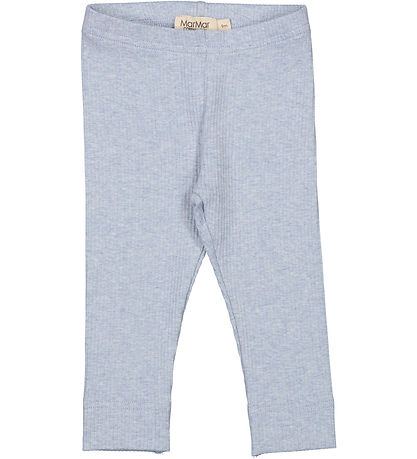 MarMar Leggings - Rib - Modal - Frisch Air Melange