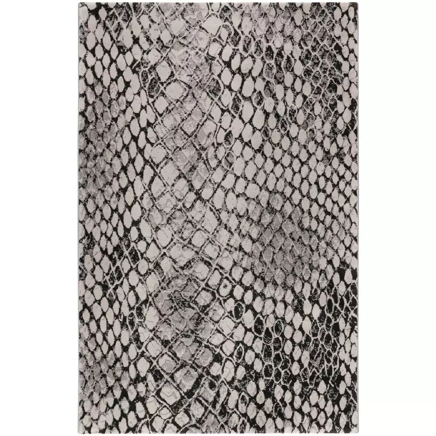 Wecon home Kurzflorteppich Snake grau
