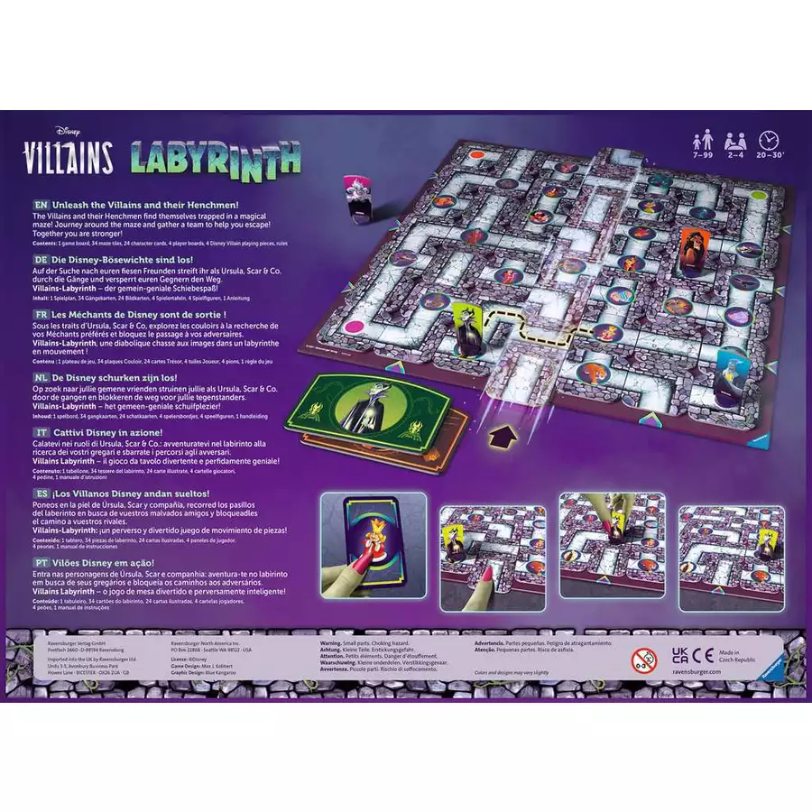 Ravensburger Villains Labyrinth bunt