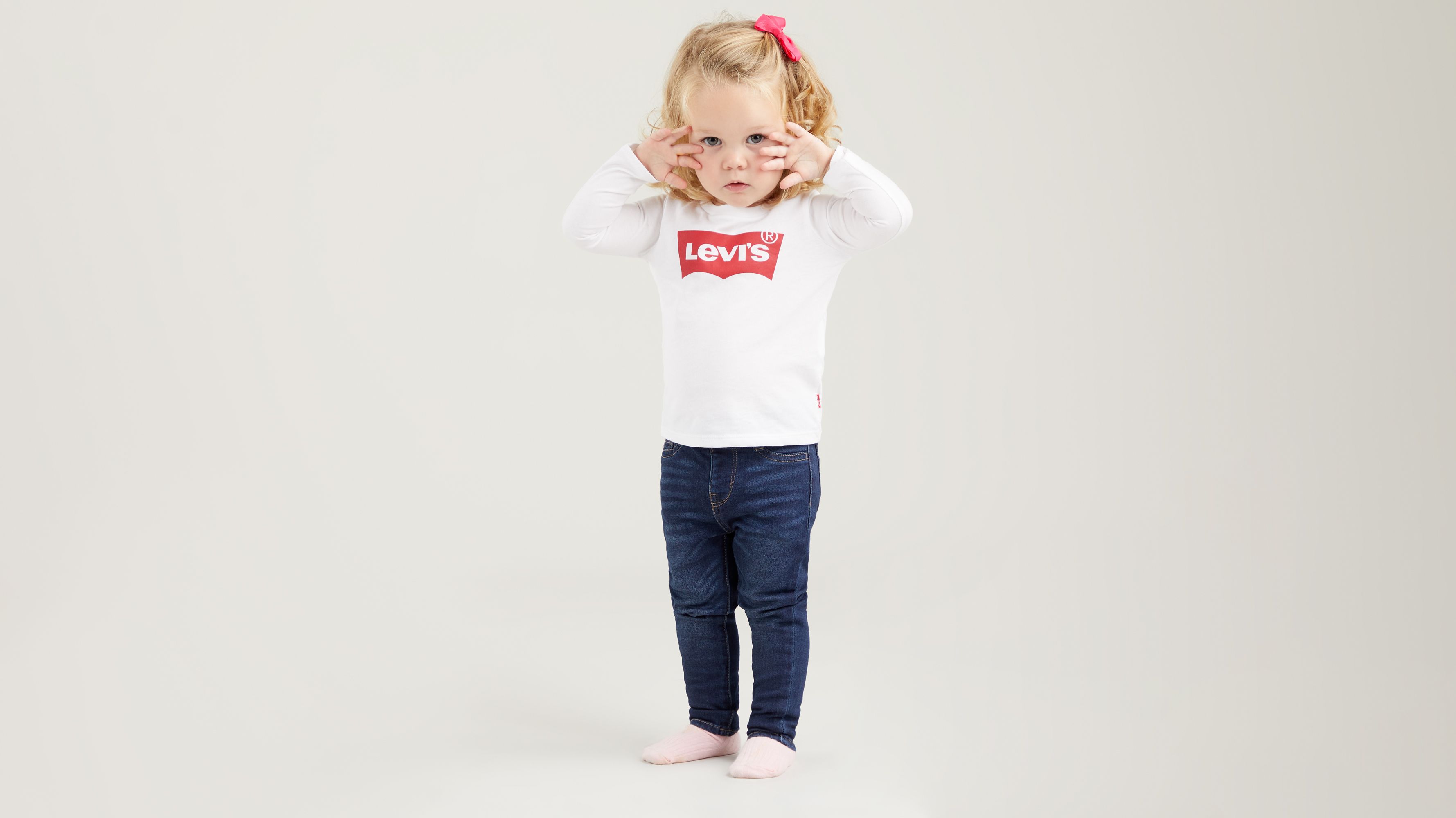 T-shirt Batwing bébé - White - Blanc