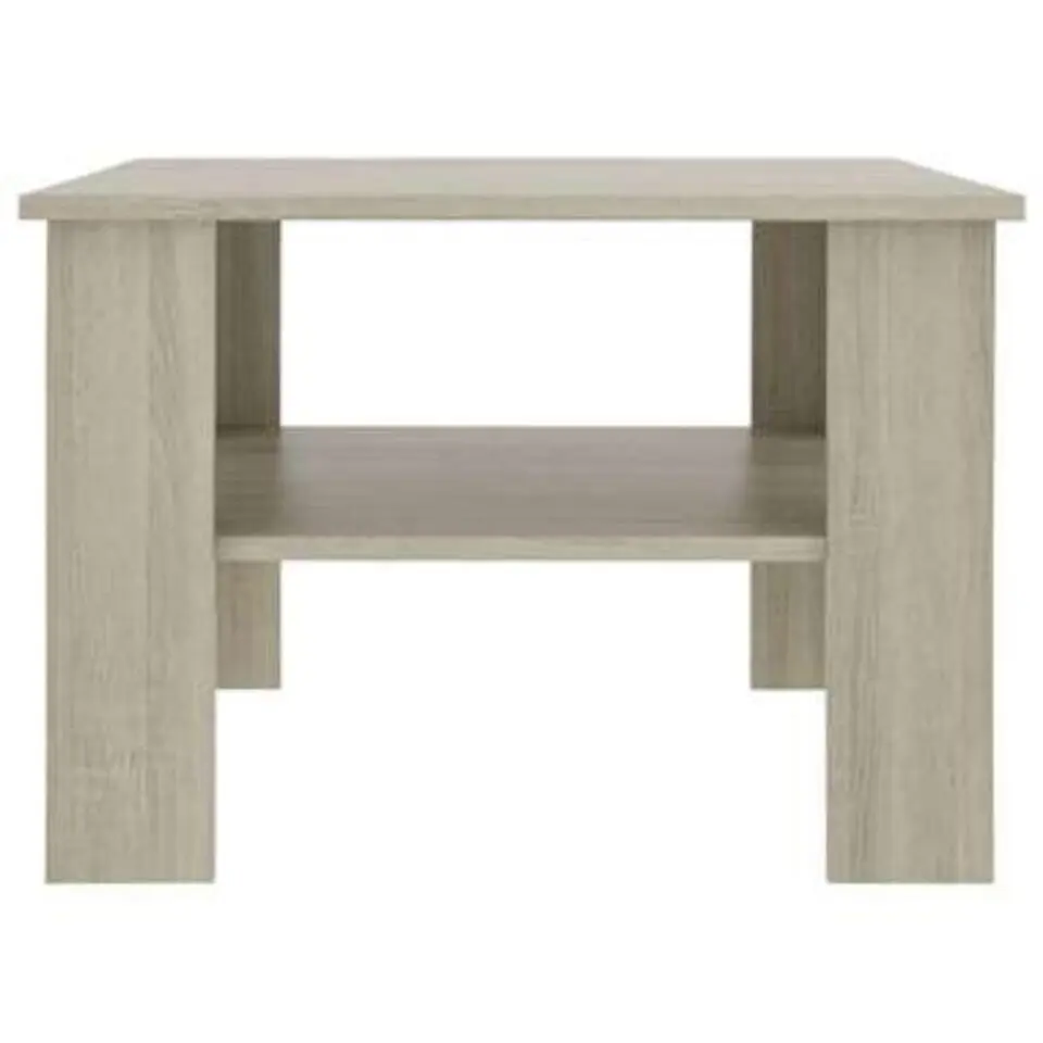 vidaXL - Salontafel - Bruin - Bewerkt hout