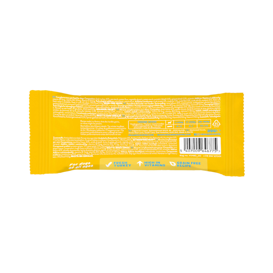 Palitos de frango Edgard & Cooper para cães