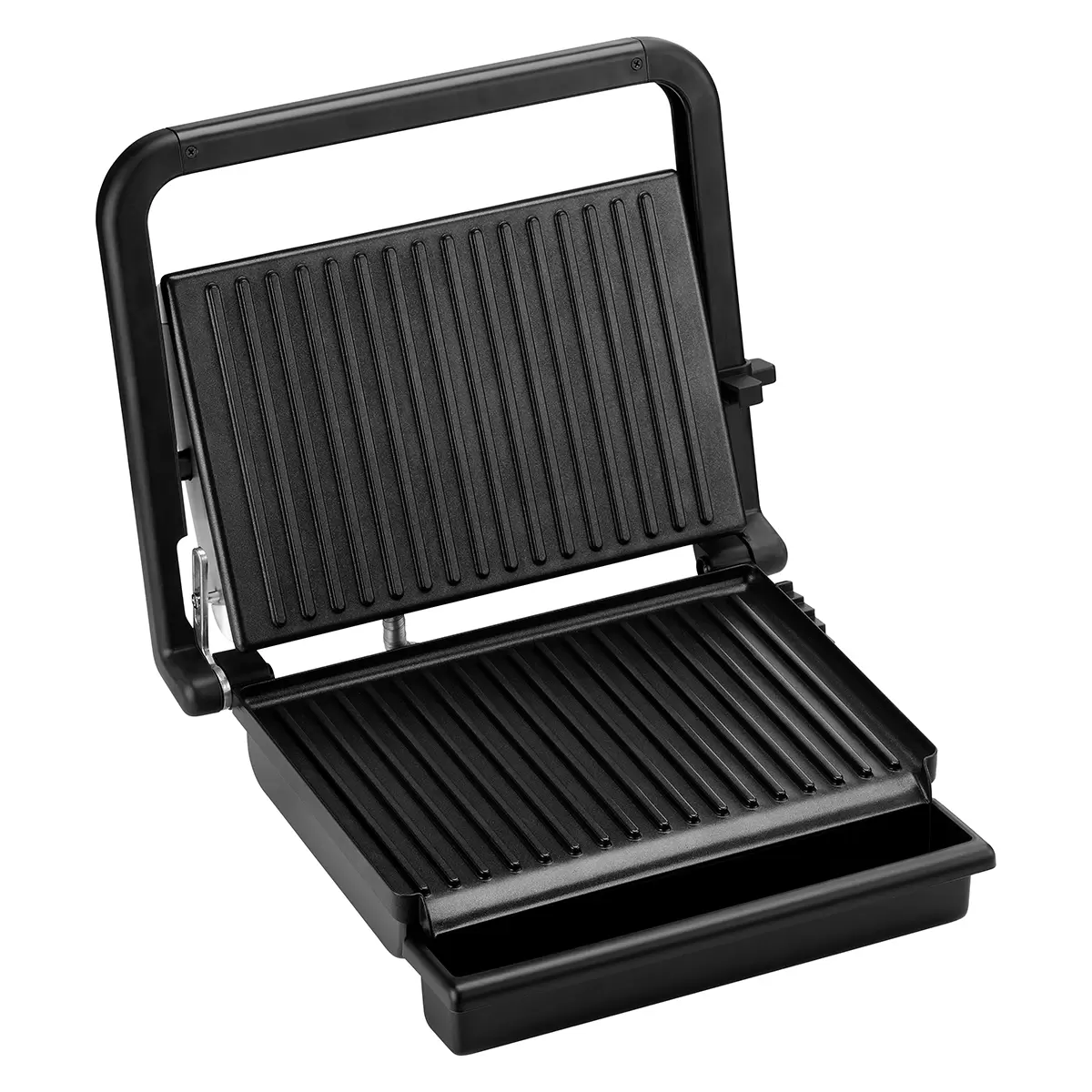 Doppelplatten Grill Panini Panini Gourmet schwarz,silber