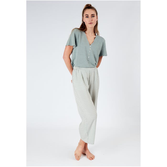 inSua-Pyjamashirt wafelstructuur - inSua