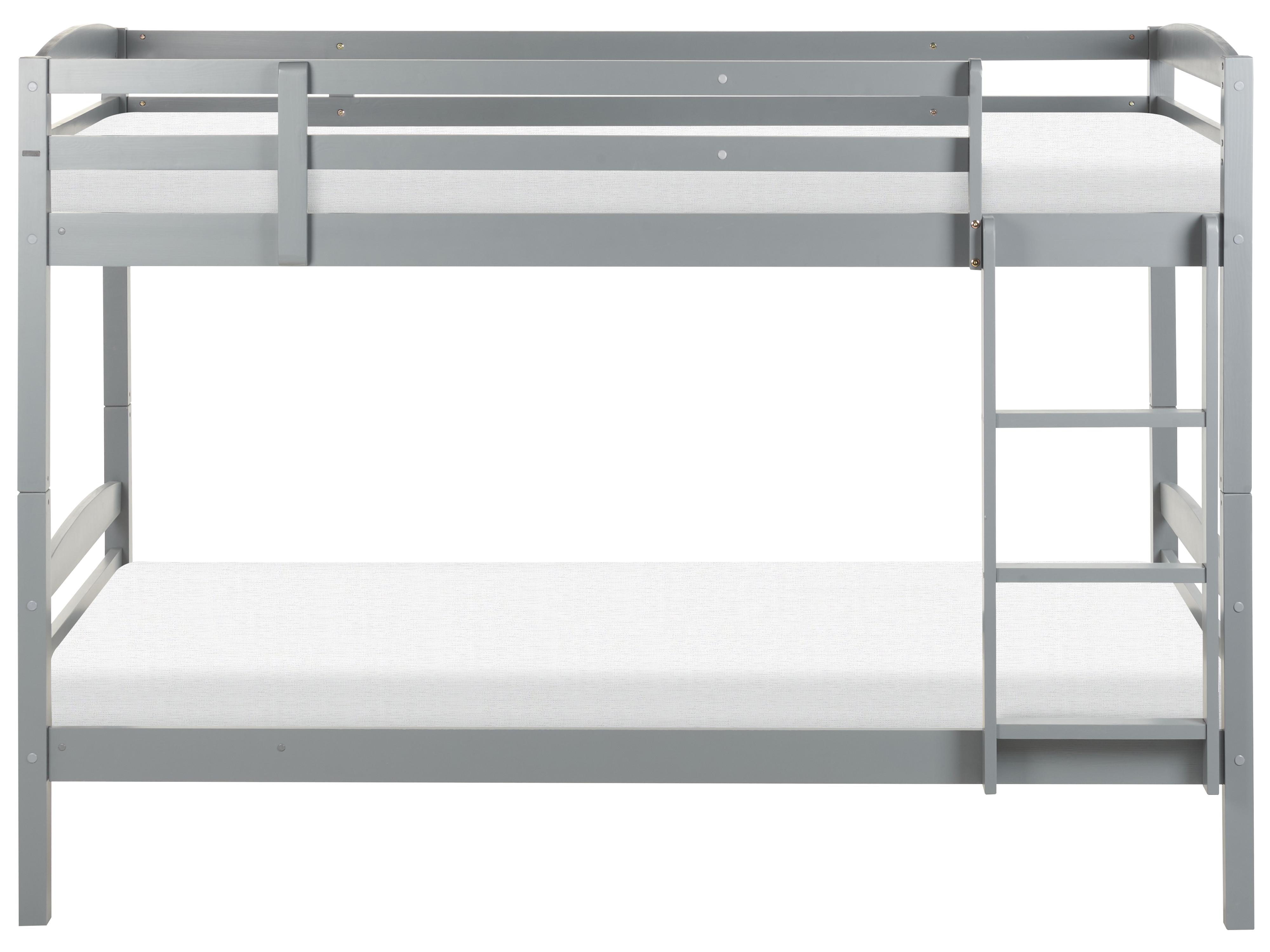 Hoogslaper Dennenhout REGAT 90 x 200 cm Grijs