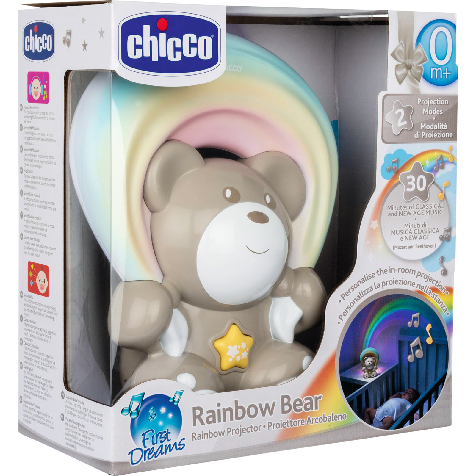 Chicco Regenbogenprojektor Bär