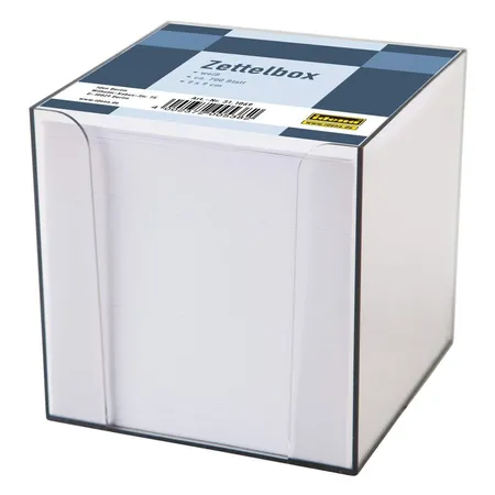 Idena Zettelbox, transparent mit 700 Blatt