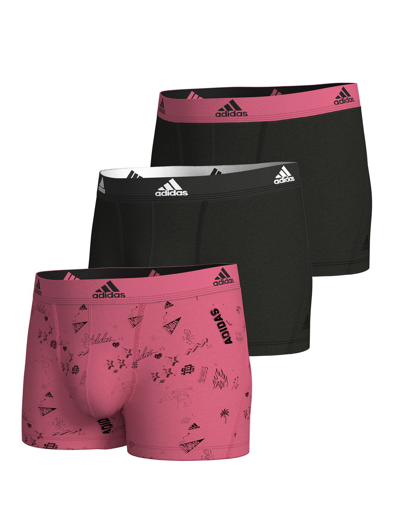 Lot de 3 boxers homme Active Flex Coton