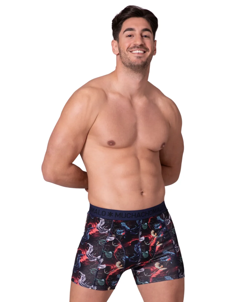 Muchachomalo 1010 Airelement 2pk Boxer Print/print