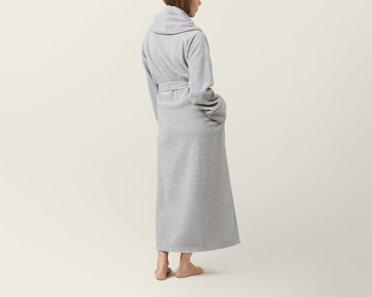 Karmameju Skincare Bathrobe, Mount Everest, light grey Grå