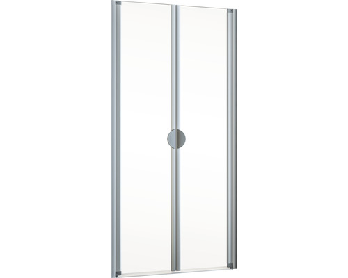 Draaideur in nis SCHULTE Sunny ExpressPlus 100 cm helder glasprofiel kleur aluminium