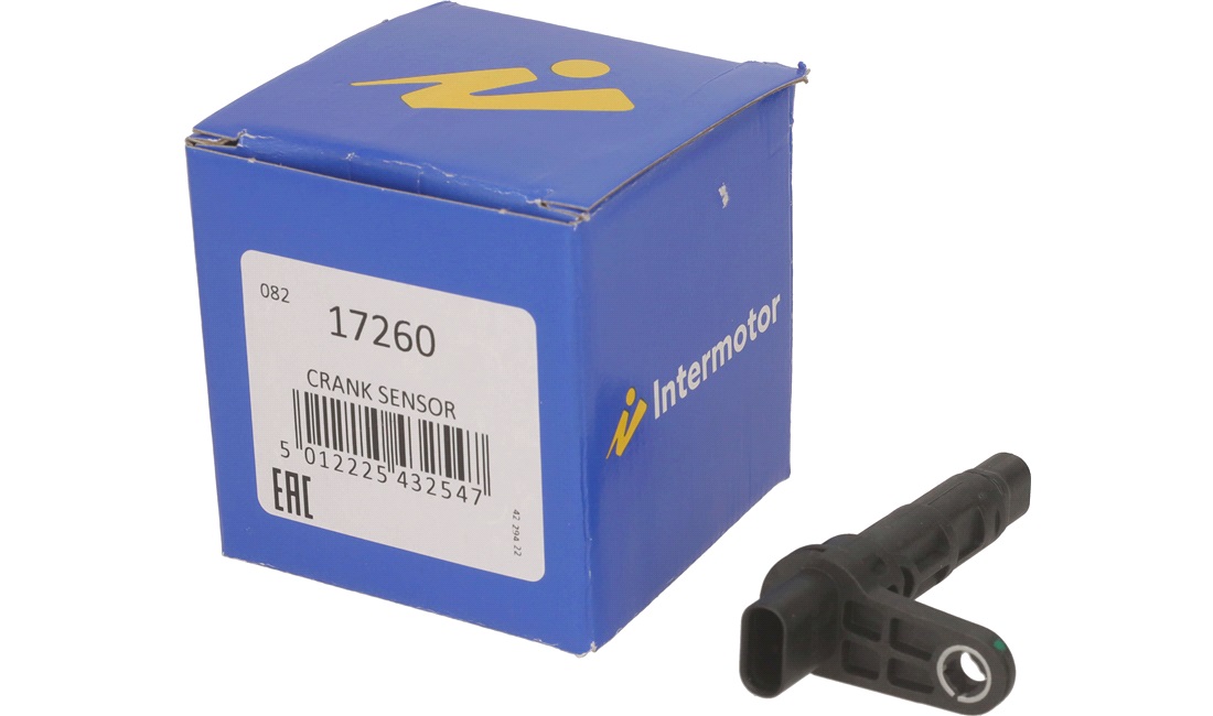 Impulsensor, krumtapaksel