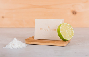 HappySoaps Kokosnoot & Limoen Body Wash Bar 100GR