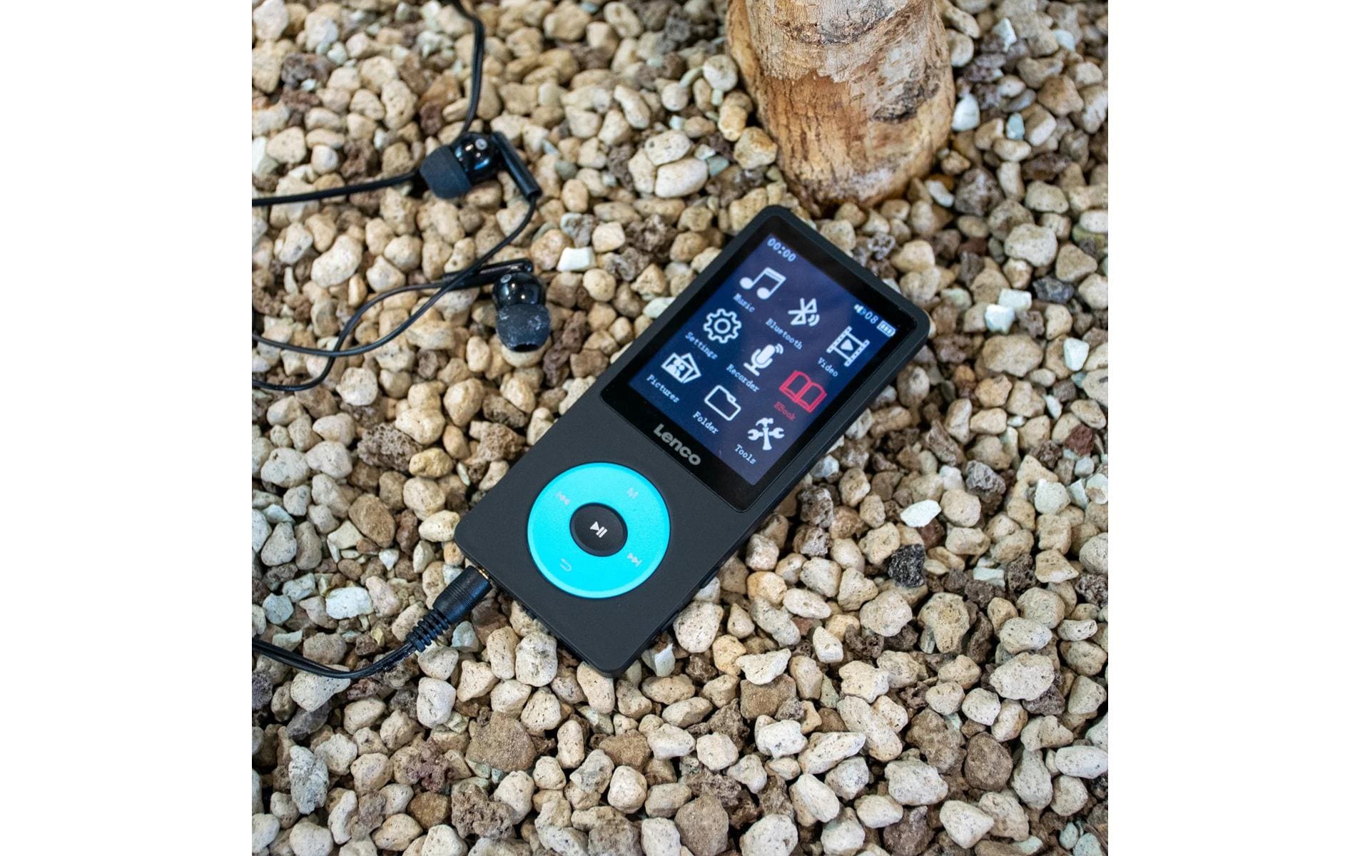 MP3 Player Xemio-860 Blau; SchwarzMP3-Player mit Bluetooth und 8 GB internem Speicher