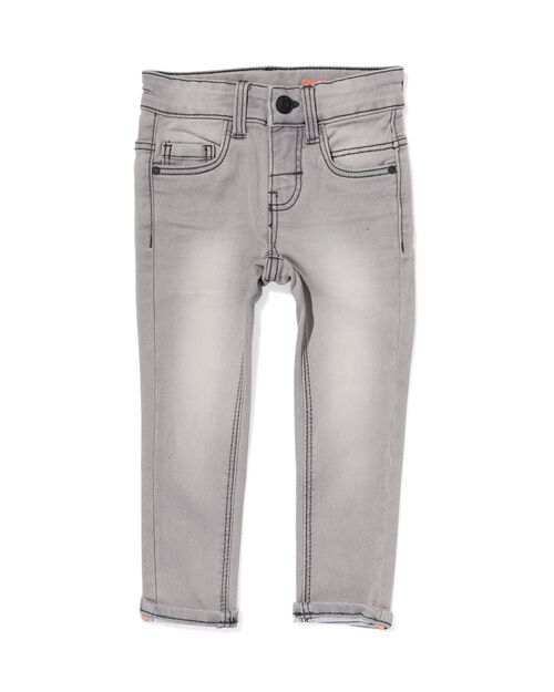 pantalon jogdenim enfant modèle skinny gris