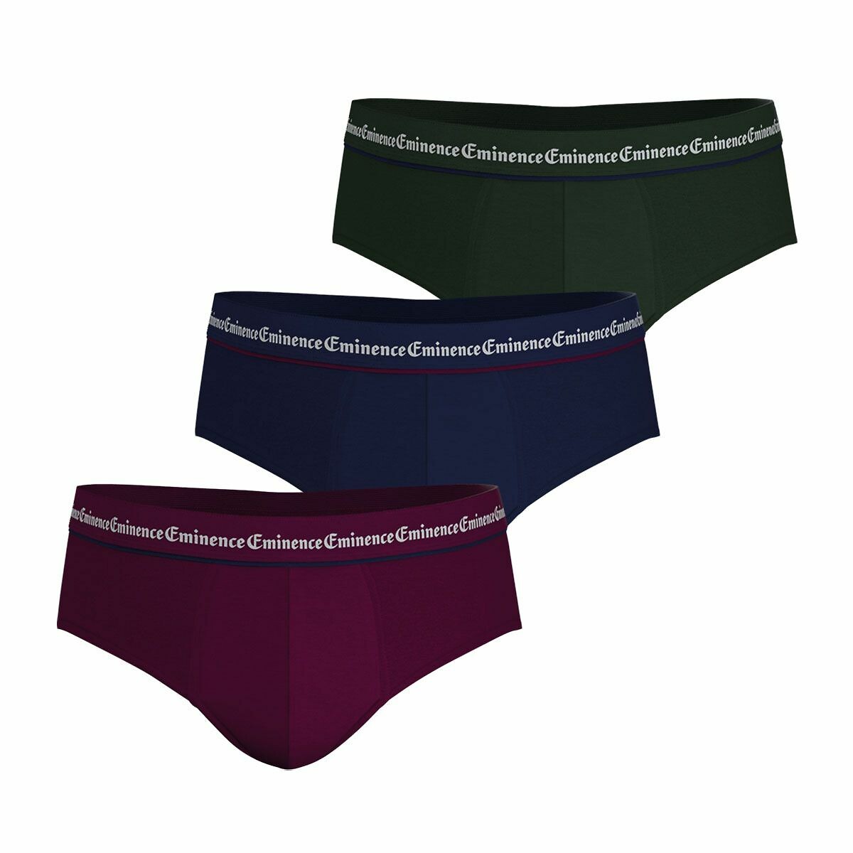 EMINENCE<br>Conjunto de 3 cuecas de algodão