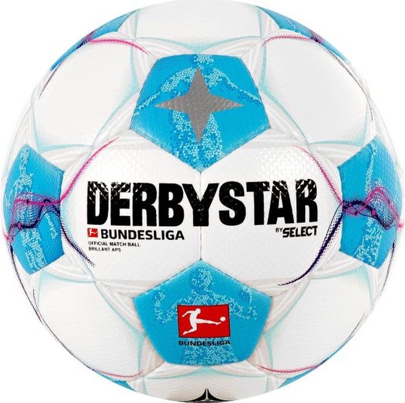 Derbystar - Bundesliga Brillant APS 24/25 - Voetbal - Wit - PU-Microfiber
