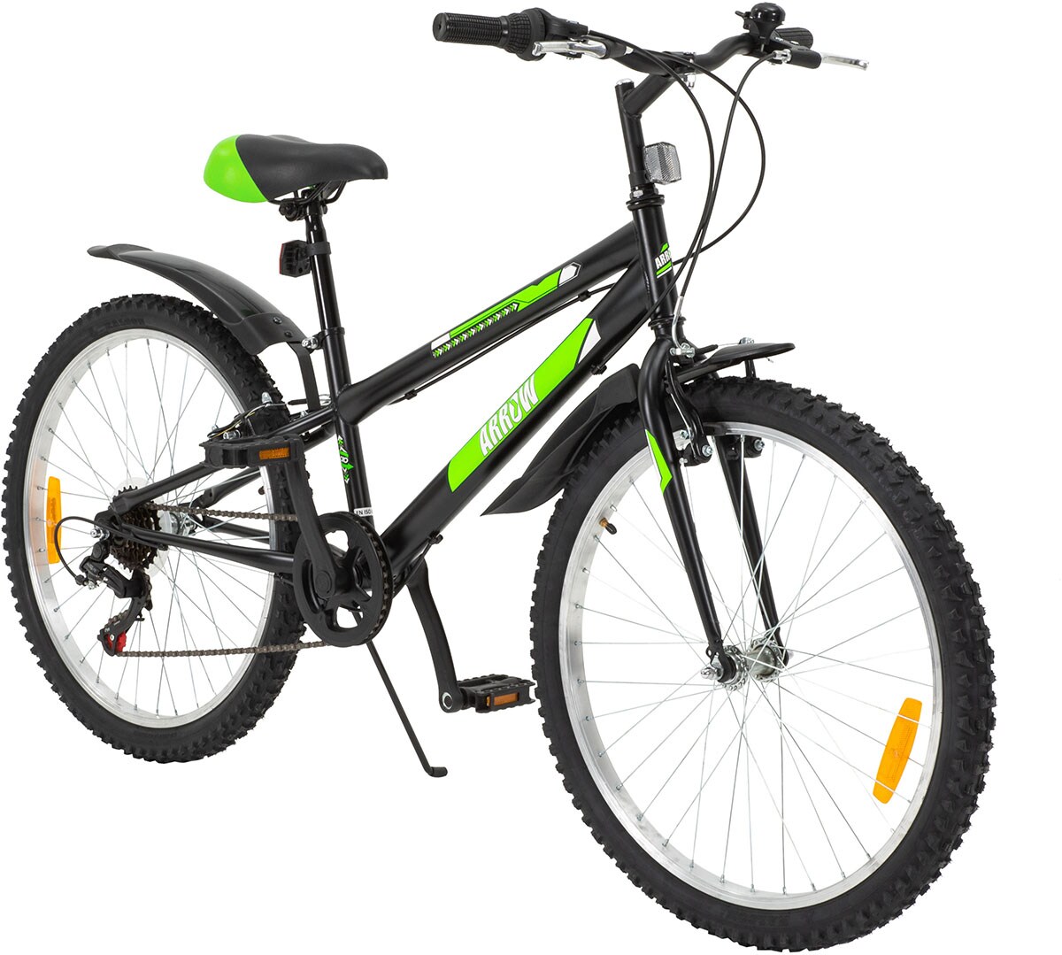 Actionbikes Kinderfahrrad Arrow 24 Zoll, Gangschaltung, V-Brake-Bremsen, verstellbar, Diamantrahmen
