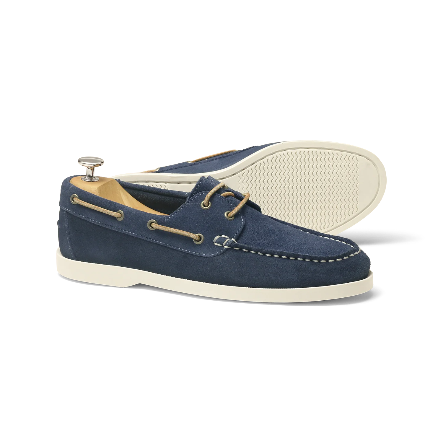 Bato-Chaussure bateau en velours jean