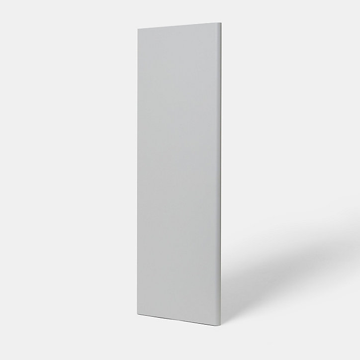 Joue de finition caisson haut Goodhome Balsamita Gris H. 96 cm x l. 36 cm x Ep. 18 mm