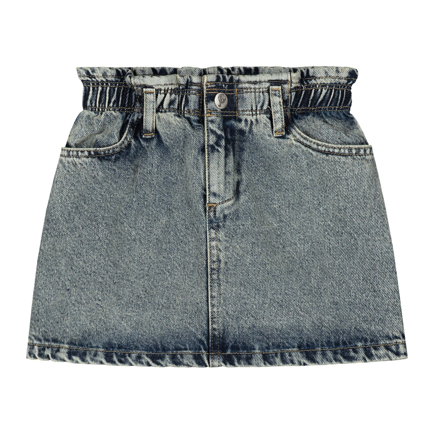 Charlie Petite | Jada Skirt | Vintage Blue