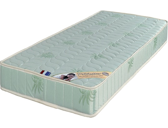KING OF DREAMS - Matelas 19 cm 120x200 Mousse Poli Lattex Indéformable Soutie...