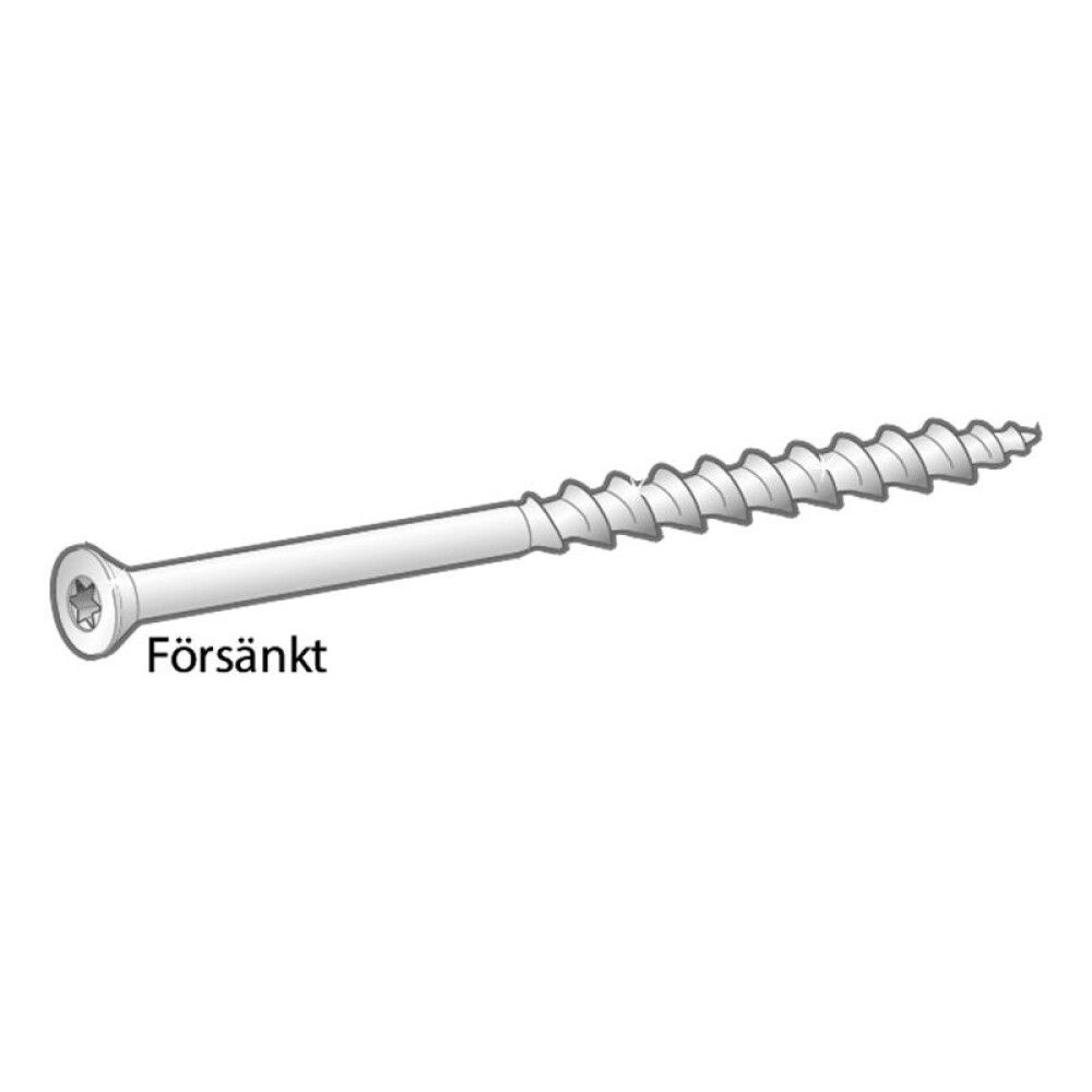LETTBETONGSKRUE ESSVE 8,0X90MM 100STK/PK