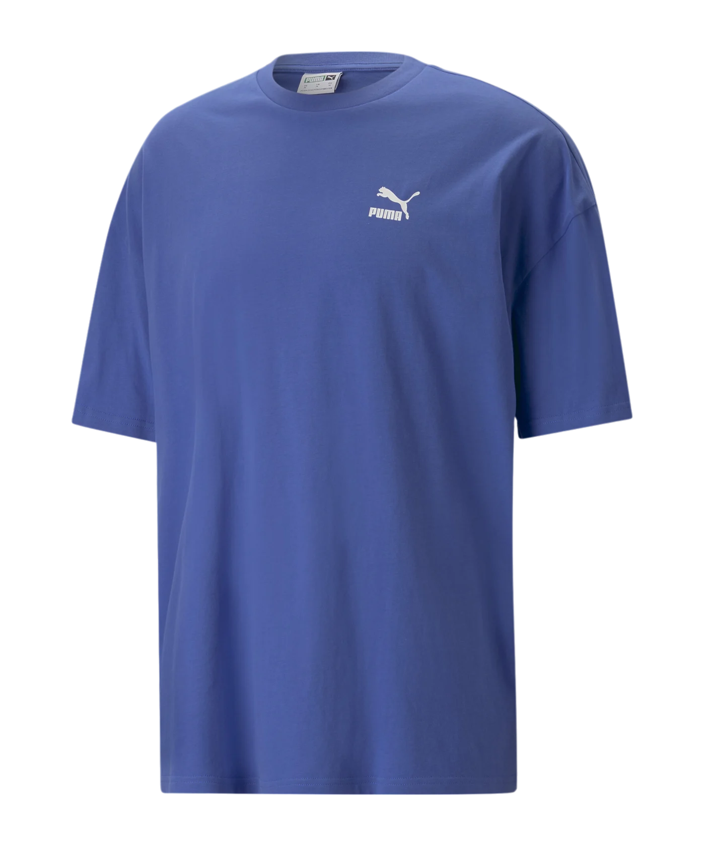 PUMA CLASSICS Oversized T-Shirt Blau F92
