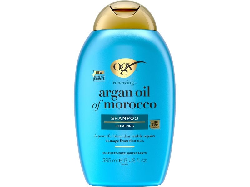 OGX Shampoo Argan Oil of Morocco 385 ml Regenerierendes Haarshampoo mit Arganöl für trockenes, geschädigtes Haar