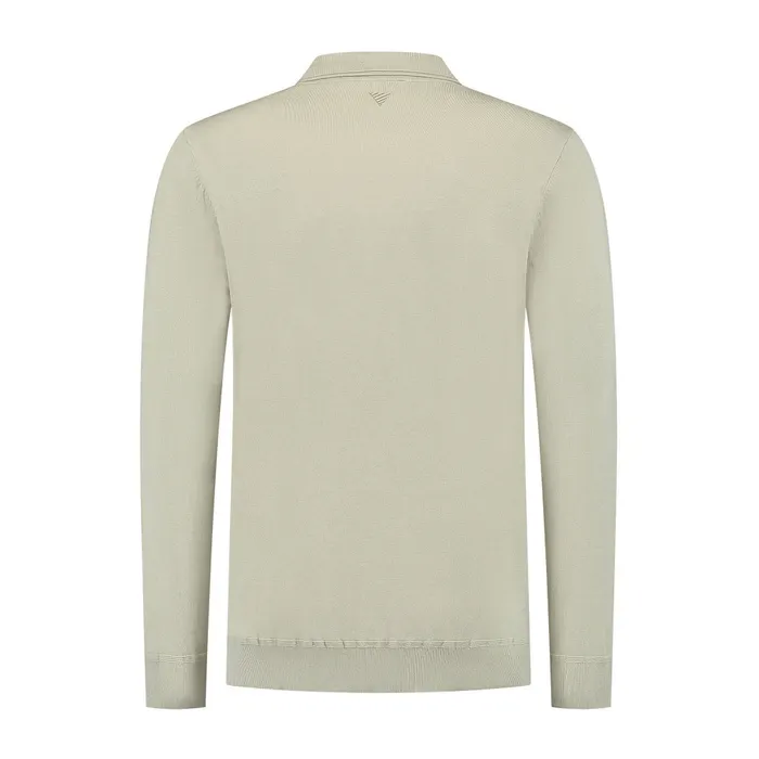 Pure Path Knitwear Halfzip Polo Heren
