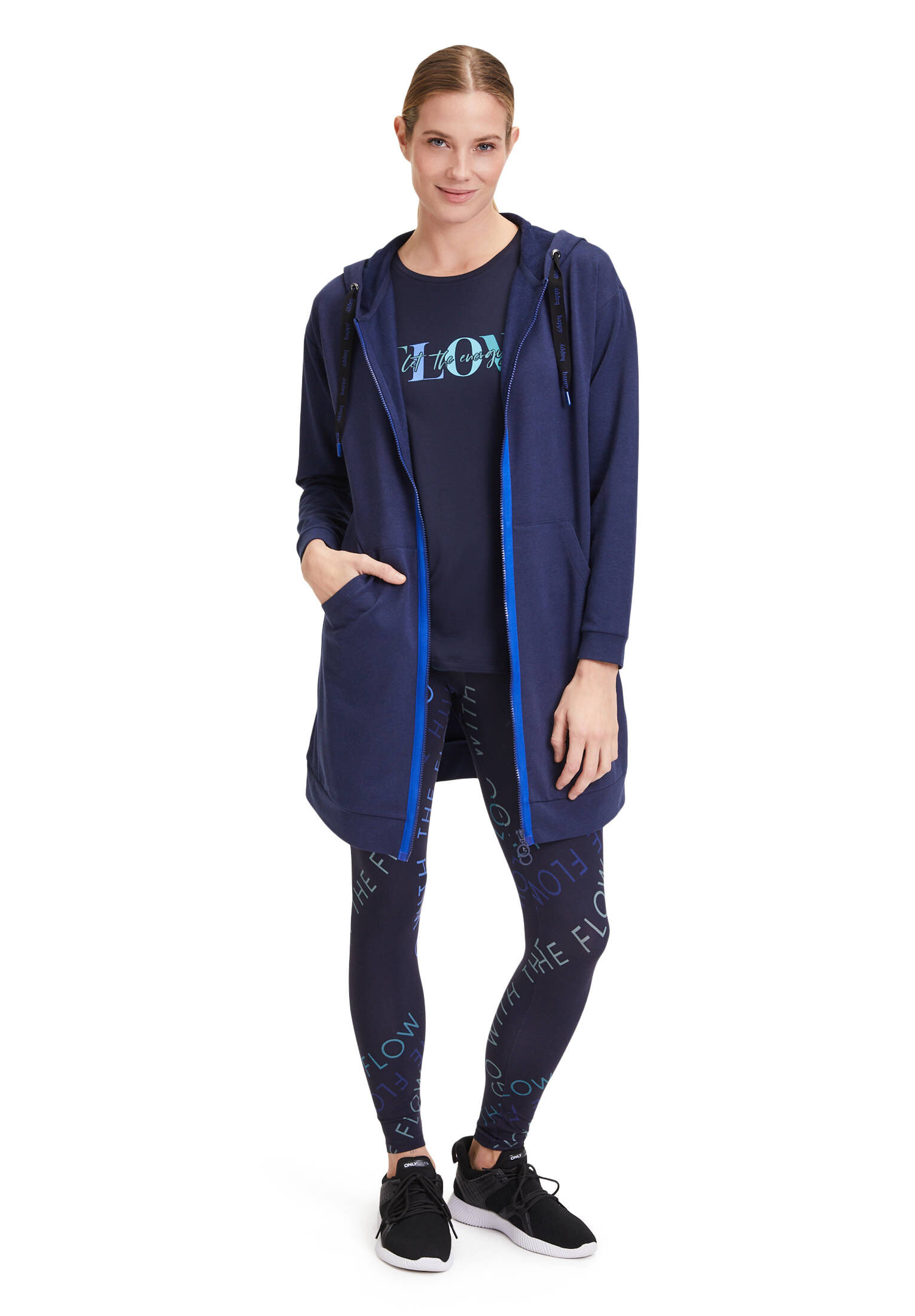 Betty Barclay| Damen Sweatjacke mit Kapuze