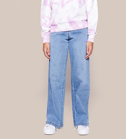 Grønt Jeans - Wise Wide Leg - Blåe